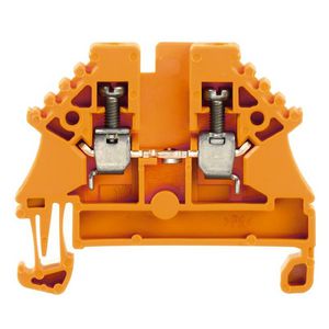 Doorvoerklem oranje 2.5mm2 24 A, 1023760000 VVE=100