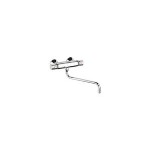 S-onderuitloop chroom incl. perlator 3/4 wartel x 300mm