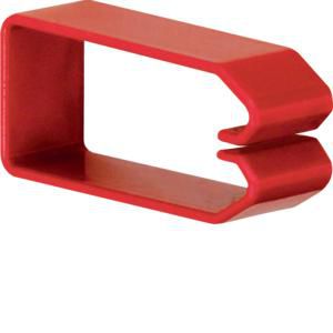 Draadhouder voor kanaal halogeenvrij 75x37mm HNG rood