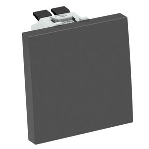 Wisselschakelaar 10 A, 250V polycarbonaat zwartzgrijs 21
