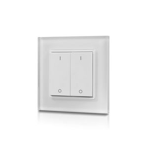 Drukdimmer muur draadloos 2 zones