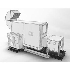Ventilatiesysteem + WTW SKID-03-DA-EC-R