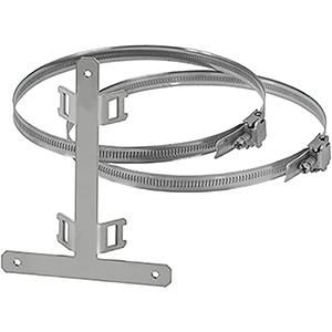RVS Montageset KV Mast/Paalbevest 4,5 mod breed