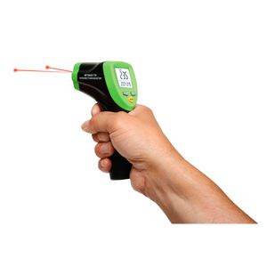 Infraroodthermometer IR dubbele laser -50gr.C tot 1000gr.C