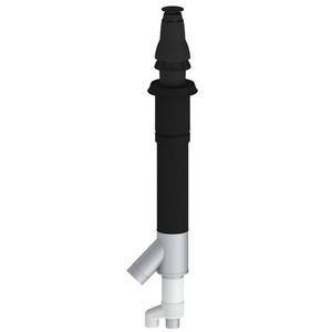 Dakdoorvoer combi 3000 HR RVS 80-80-125 D200