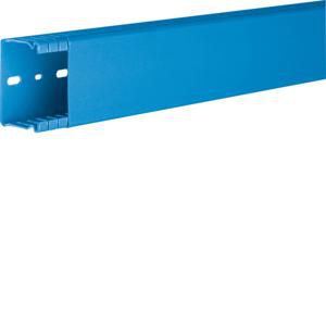 Lengte a 2m. Bedradingskoker BA6 + deksel 40x60 mm blauw