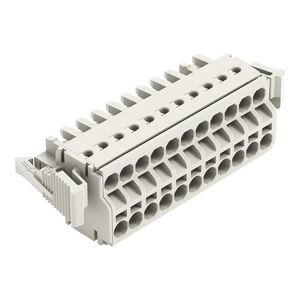 2-draads FE steker 2,5mm² li.grijs 721-2111/037-000 VVE=25