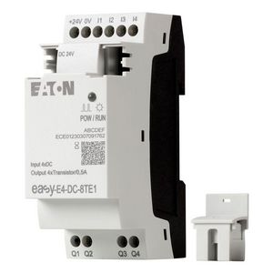 Easy E4, I/O-uitbreiding, 24V DC, 24V AC, 4DI, 4DQ transisto