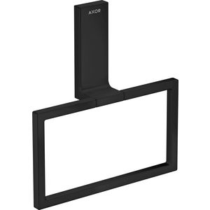 AXOR Universal Rectangular handdoekring mat zwart