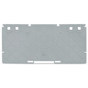 Scheidingswand 2mm 157mm breed grijs 885-530 VVE=25