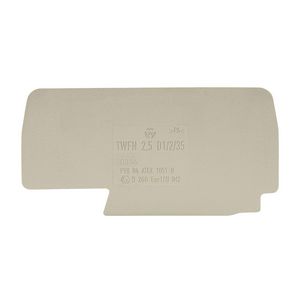 Scheidingswand TWFN 2,5 d1/2/35 VVE=10