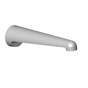 Uitloop 210mm, 25,2l/min. chr