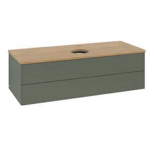 Wastafelonderkast Antao 1200x360x500mm L.Green Matt Lacquer K21051HL