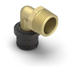 Knieovergang 20x3/4"bt.dr. schuif FASTLOC LX