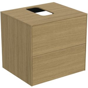 Wastafelmeubel Conca 600x500x550mm 2 la li oak extra
