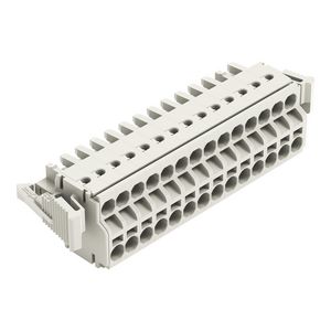 2-draads FE steker 2,5mm² li.grijs 721-2114/037-000 VVE=25