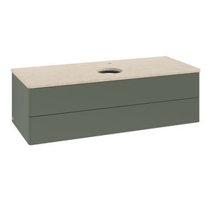Wastafelonderkast Antao 1200x360x500mm L.Green Matt Lacquer K21053HL