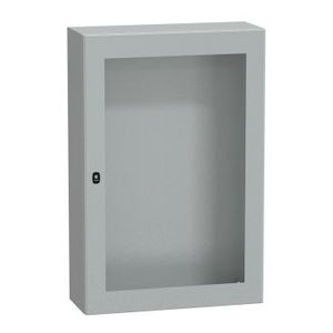 Kast Ruitdeur 1200x800x300mm IP66 IK08 RAL7035 Spacial S3D