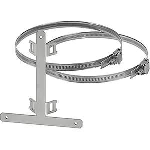 RVS Montageset KV Mast/Paalbevest 6 mod breed