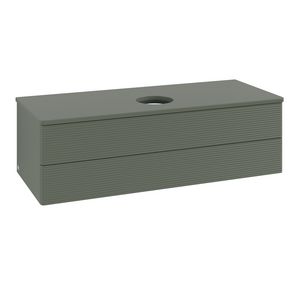Wastafelonderkast Antao 1200x360x500mm L.Green Matt Lacquer K21110HL