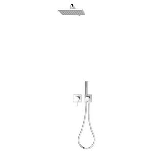 Douche-set 4 /1-hendel mengkraan voor 2 verbruikers