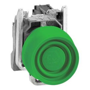 Drukknop Terugvering Ø22mm 1NO ATEX Groen Harmony XB4