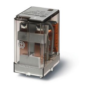 Schakelrelais 2 maakcontacten 12A 230V AC AgNi