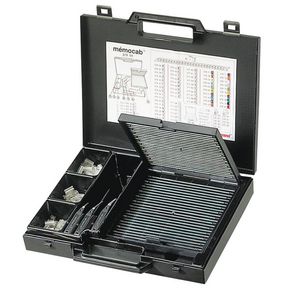 Doos a 5st. Opbergkoffer Memocab 2 selectiepen-correctiepen-