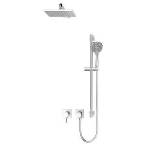 Douche-set 6 /1-hendel mengkraan 2 verbruikers rond