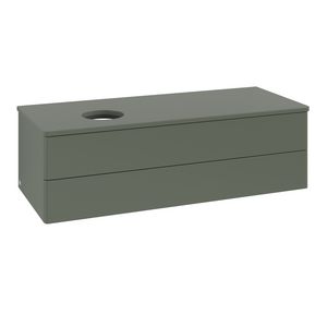 Wastafelonderkast Antao 1200x360x500mm L.Green Matt Lacquer K22010HL