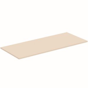 Afdekblad hout I.LIFE-B zonder uitsnijding 1204x505x18mm mat zandbeige