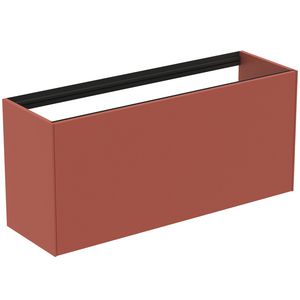 Conca wastafelmeubel 120x37x55cm 1 lade zonder afdekblad matt sunset