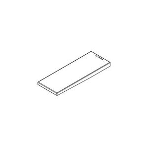 Greep v. douche wand Hendel 45x8x125mm Champagne (22kt Goud)