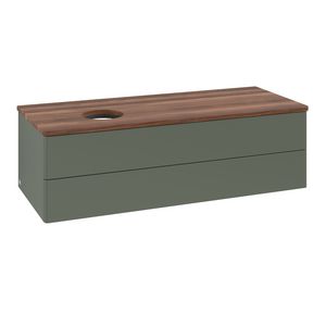 Wastafelonderkast Antao 1200x360x500mm L.Green Matt Lacquer K22012HL