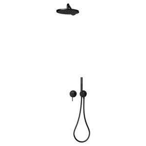 Douche-set 3 /1-hendel mengkraan 2 verbruikers rond