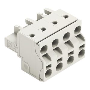 2-draads FE steker 2,5mm² li.grijs 721-2204/026-000 VVE=50