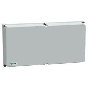 Ondoorzichtig deksel PLS kast Polycarbonaat 360x72 Thalassa
