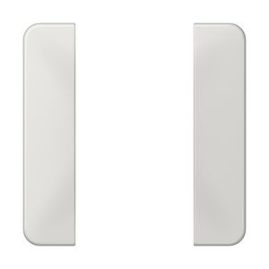 Tastafdekking compleet 1-voudig CD500 lichtgrijs KNX