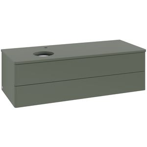 Wastafelonderkast Antao 1200x360x500mm L.Green Matt Lacquer K22050HL