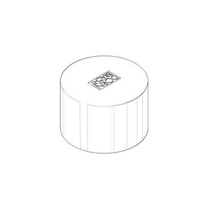 Greep 35x23mm Dark Platinum gebors. 092062027-99