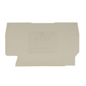 Afsluitplaat APFN 4/35 groen VVE=10