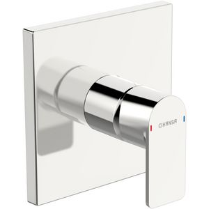 afbouwdeel douchemkr. Bluebox zonder omst. rozet 150x150mm