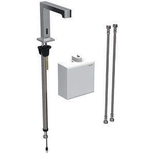 Brenta wastafelkraan  chroom 6V opb.installatiebox +meng unit
