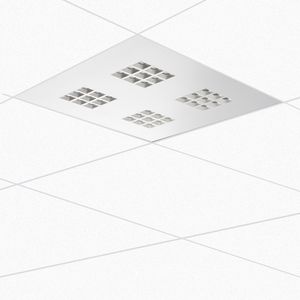 LED-Inbouwarmatuur 3000K 25W statisch symm. extra verspeiden
