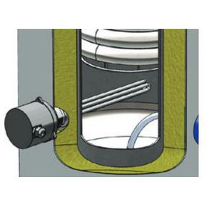 Elektrische weerstand Mileo Inox+ 1500W 230V