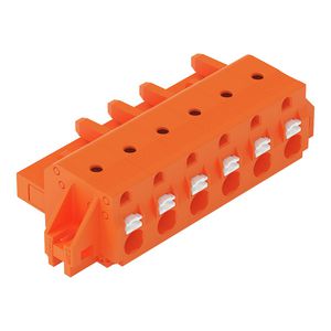1-draads FE steker Druk oranje 2231-706/031-000 VVE=25