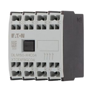 Hulpcontactblok DILM40..170 DILMP63..200 hulpc. 0m 4v