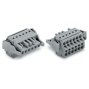 2-draads FE steker 2,5 mm² grijs 231-2102/037-000 VVE=100