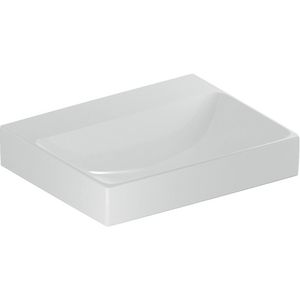 Wastafel 50x40cm zonder kraangat gecentreerd zonder overloop wit Keratect ONE