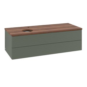 Wastafelonderkast Antao 1200x360x500mm L.Green Matt Lacquer K22152HL